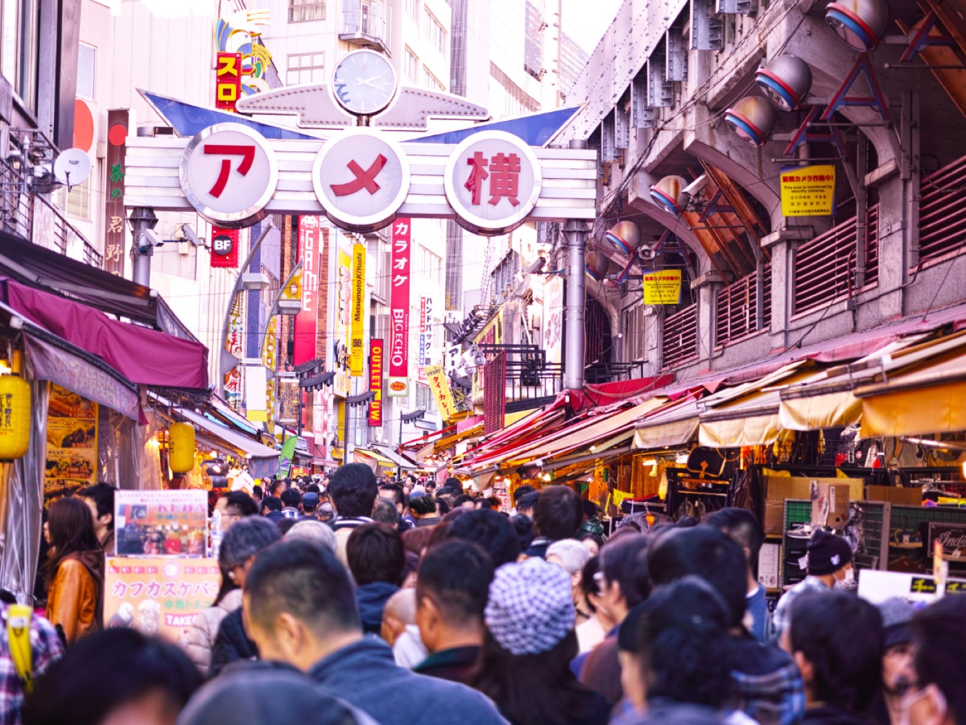 Ameyoko Market in Ueno