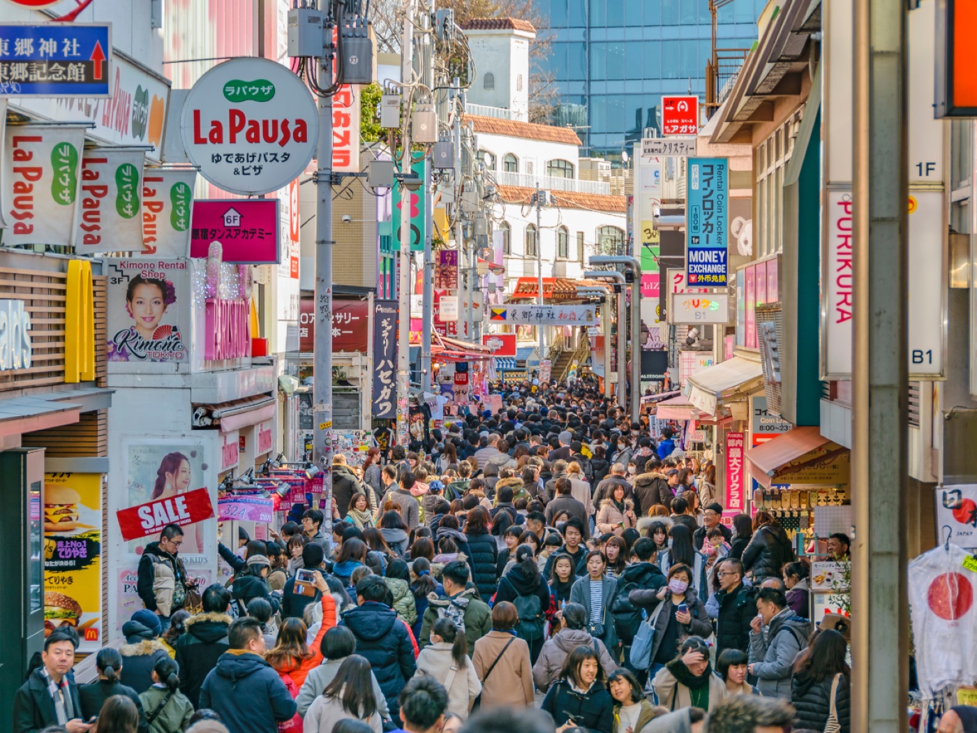 Takeshita Street in Harajuku